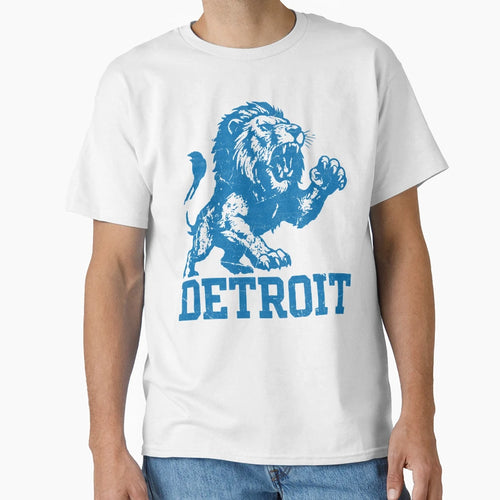 Detroit T-Shirt - Unique Graphic for Adults - T-Shirt, Sweatshirt, Hoodie