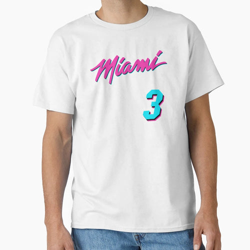 Miami Number 3 T-Shirt - Streetwear Style Men Women - T-Shirt, Sweatshirt, Hoodie