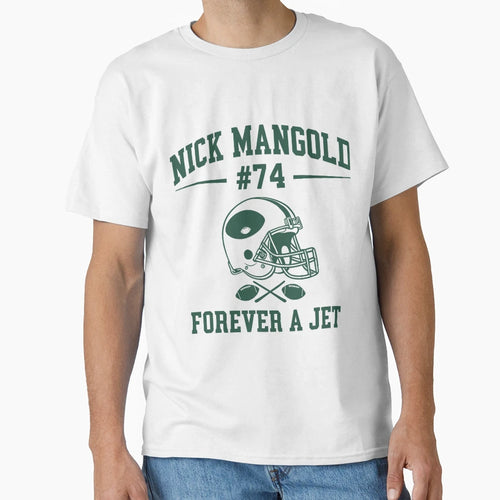 Football Number Seventy Four Green T-Shirt - Fun Novelty Design Men Women - T-Shirt, Sweatshirt, Hoodie