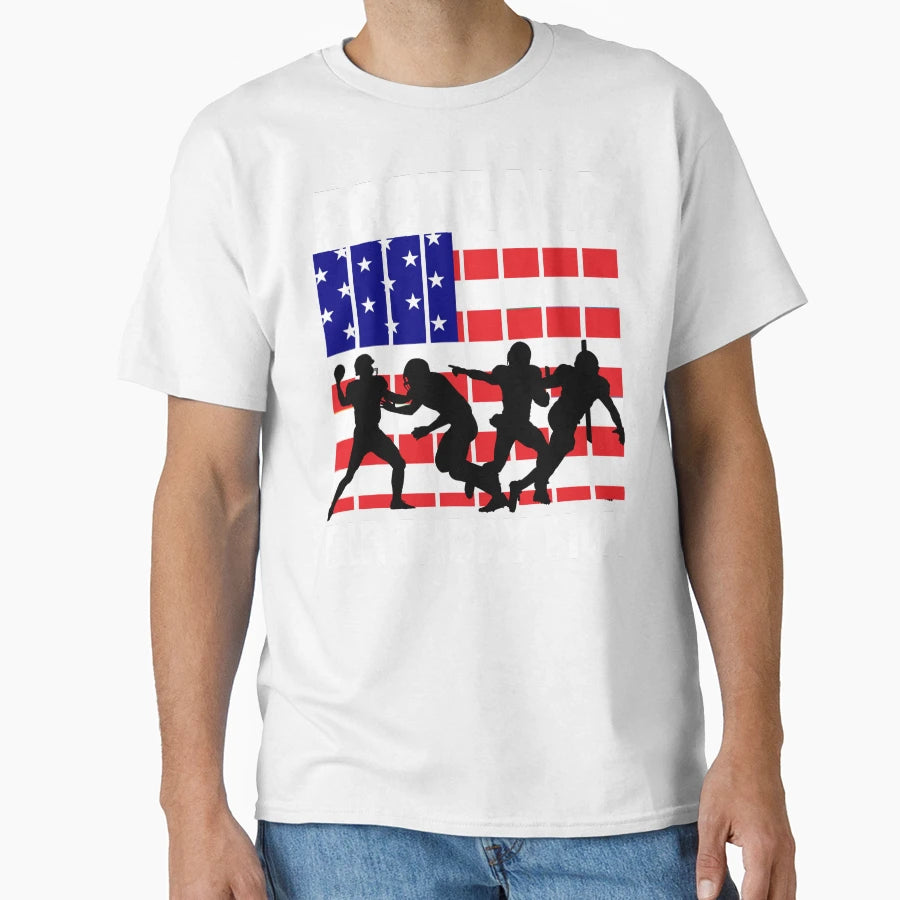 American Football Theme Birthday Mom T-Shirt - Trendy Graphic Men Women - T-Shirt, Sweatshirt, Hoodie