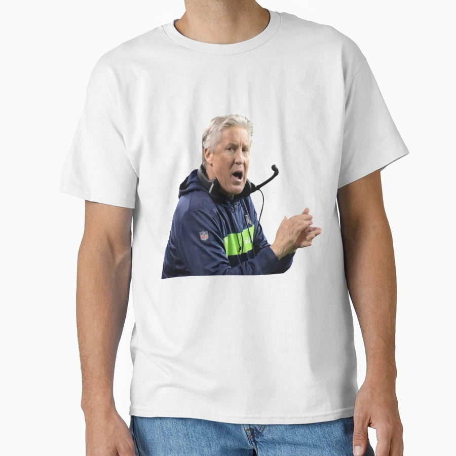 Pete Carroll Chewing Gum T-Shirt - Unique Graphic Unisex - T-Shirt, Sweatshirt, Hoodie