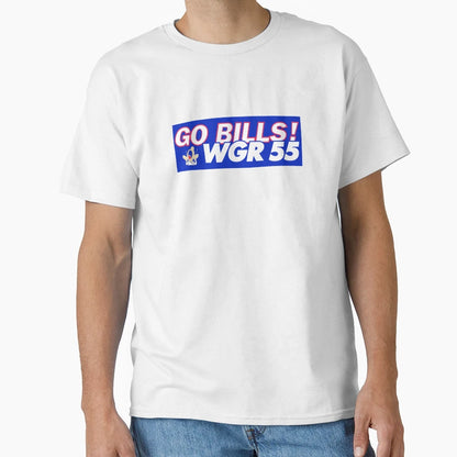 Go Bills Wgr 550 T-Shirt - Aesthetic Graphic Unisex - T-Shirt, Sweatshirt, Hoodie
