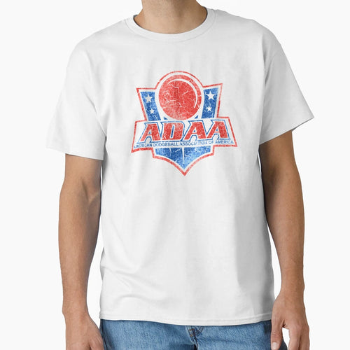 American Dodgeball Association T-Shirt - Minimalist Print Men Women - T-Shirt, Sweatshirt, Hoodie