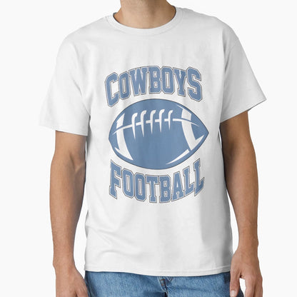 Cowboys Football Sketch T-Shirt - Unique Graphic for Adults - T-Shirt, Sweatshirt, Hoodie