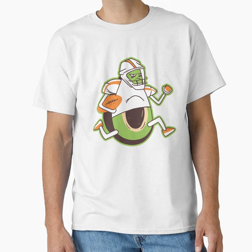Avocado Soccer Player Playing Soccer T-Shirt - Custom Art Print Unisex - T-Shirt, Sweatshirt, Hoodie