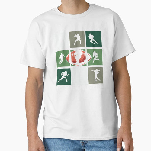 To End Zone Football Fan Journey T-Shirt - Casual Everyday Wear Unisex - T-Shirt, Sweatshirt, Hoodie