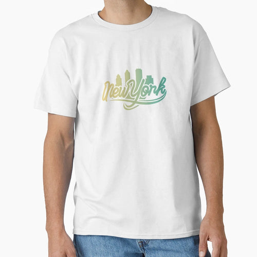 New York Logo V10 T-Shirt - Fun Novelty Design Men Women - T-Shirt, Sweatshirt, Hoodie