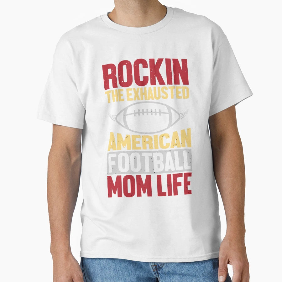 Mommy Birthday American Football T-Shirt - Novelty Apparel Men Women - T-Shirt, Sweatshirt, Hoodie