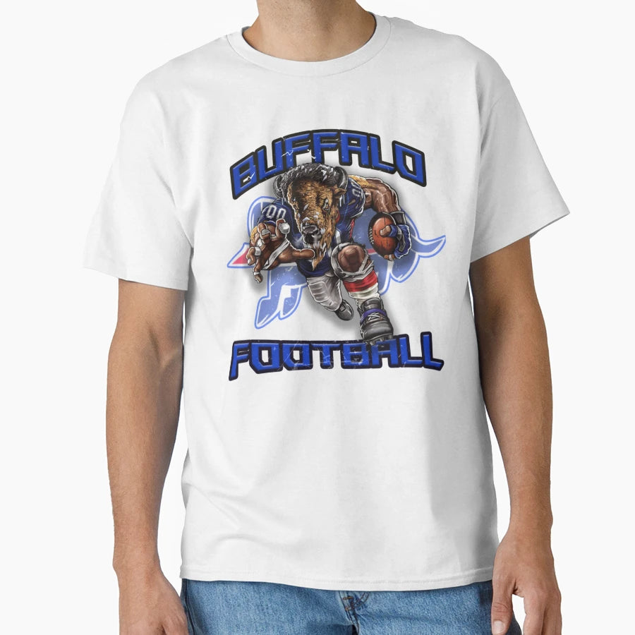 Buffalo Football Detroit Football T-Shirt - Streetwear Style Men Women - T-Shirt, Sweatshirt, Hoodie