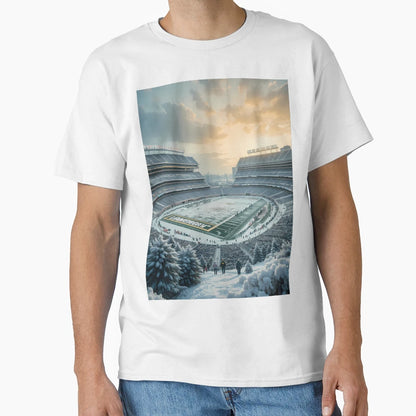 Winter Green Bay Packers Football T-Shirt - Graphic Print for Adults - T-Shirt, Sweatshirt, Hoodie