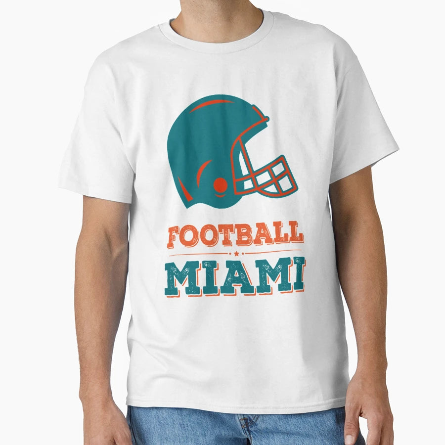 Miami Football T-Shirt - Novelty Apparel Men Women - T-Shirt, Sweatshirt, Hoodie