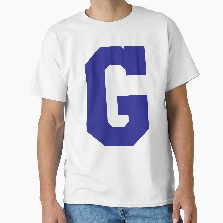 Alphabet Blue G Sports Letter G T-Shirt - Aesthetic Graphic Men Women - T-Shirt, Sweatshirt, Hoodie
