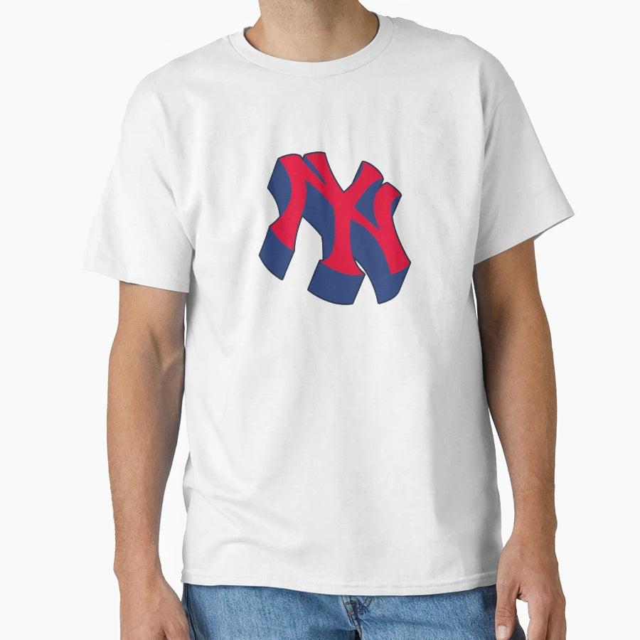 Ny Cartoon Baseball T-Shirt - Trendy Graphic Unisex - T-Shirt, Sweatshirt, Hoodie