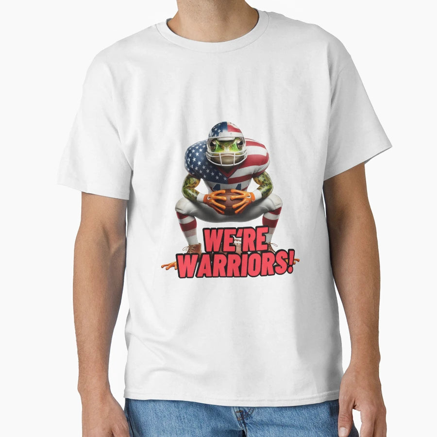 American Football Funky Frogs T-Shirt - Casual Everyday Wear Unisex - T-Shirt, Sweatshirt, Hoodie