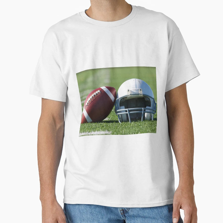 Football Season Is Here T-Shirt - Minimalist Print Unisex - T-Shirt, Sweatshirt, Hoodie