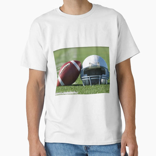 Football Season Is Here T-Shirt - Minimalist Print Unisex - T-Shirt, Sweatshirt, Hoodie