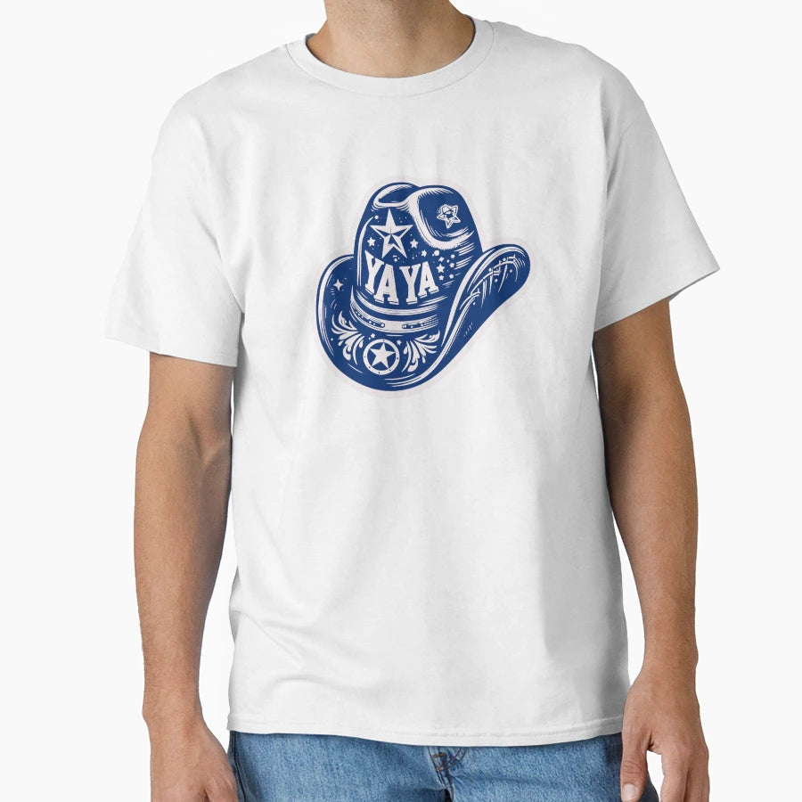 Ya Ya Blue T-Shirt - Graphic Print Men Women - T-Shirt, Sweatshirt, Hoodie