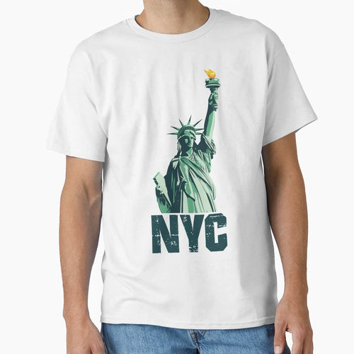 New York City Nyc Statue Liberty T-Shirt - Graphic Print for Adults - T-Shirt, Sweatshirt, Hoodie