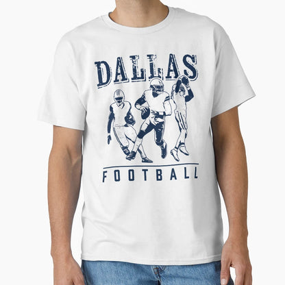 Lone Star Gridiron Dallas Football T-Shirt - Aesthetic Graphic Men Women - T-Shirt, Sweatshirt, Hoodie