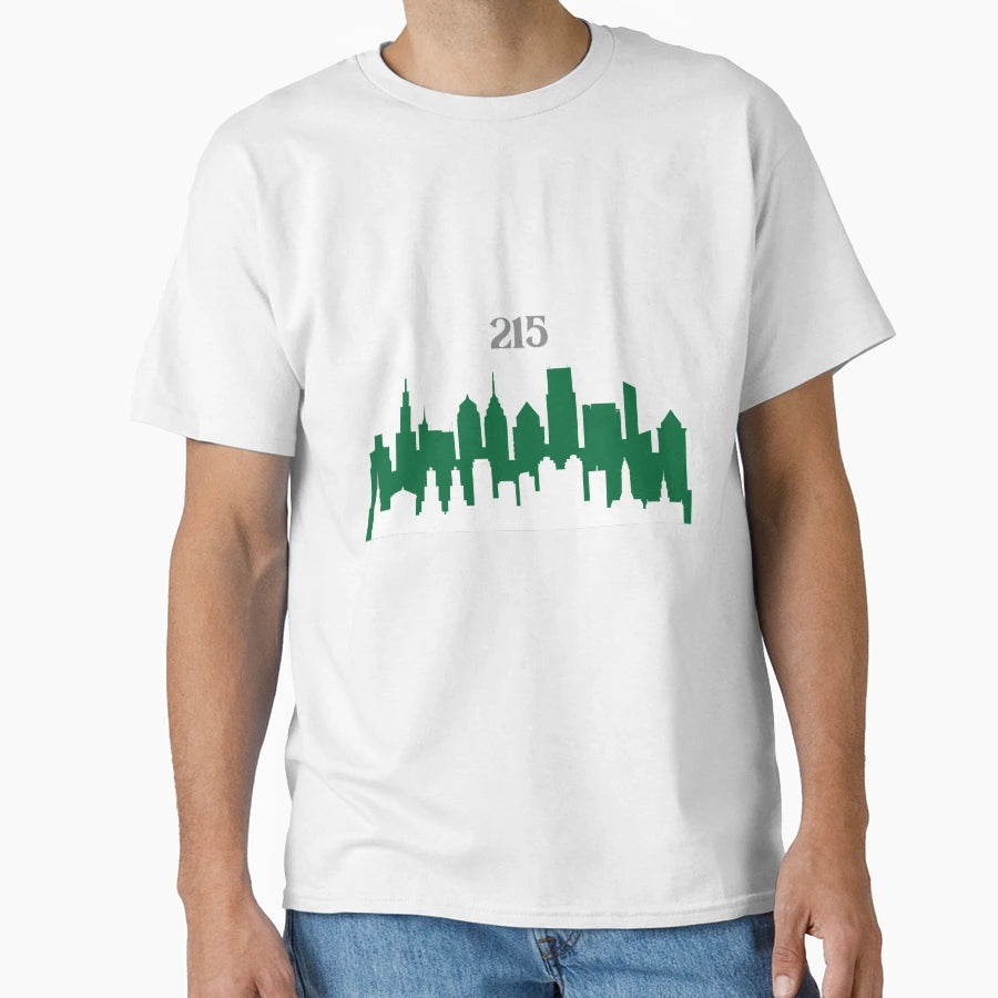 Philadelphia 215 Kelly Green T-Shirt - Casual Everyday Wear for Adults - T-Shirt, Sweatshirt, Hoodie