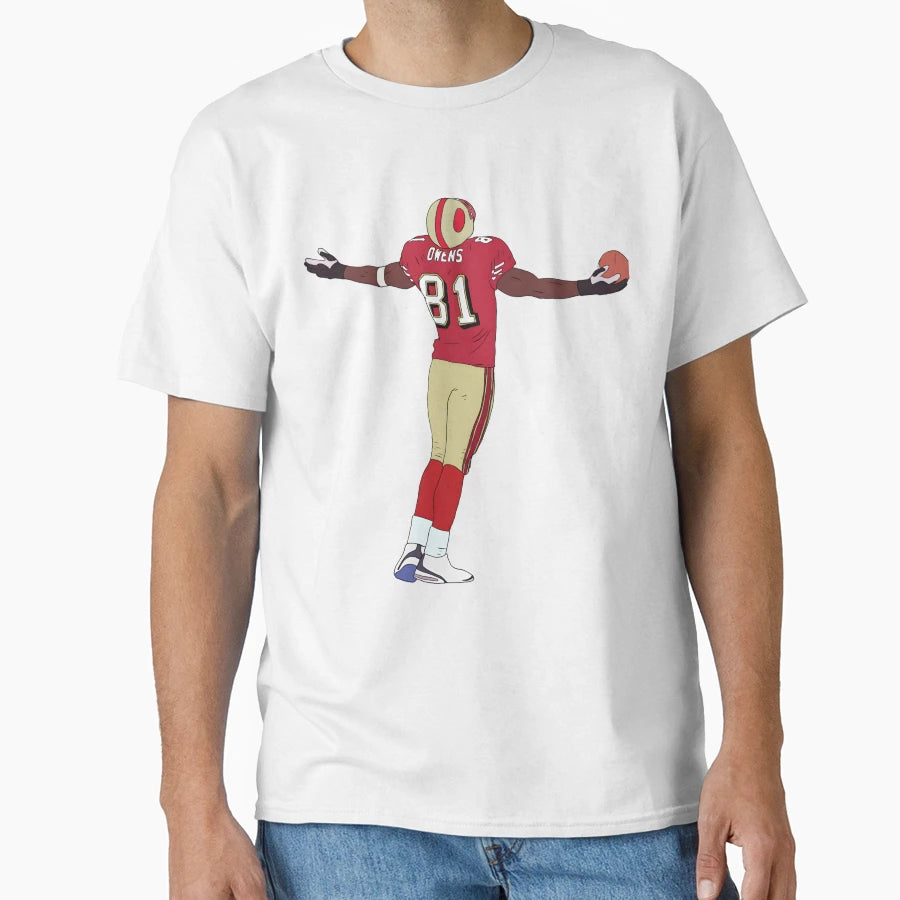 Terrell Owens Celebration T-Shirt - Casual Everyday Wear Unisex - T-Shirt, Sweatshirt, Hoodie