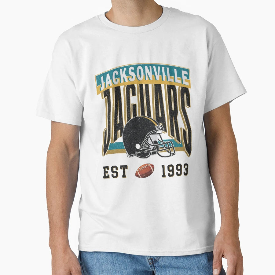 Jacksonville Jaguars Helemt T-Shirt - Trendy Graphic for Adults - T-Shirt, Sweatshirt, Hoodie