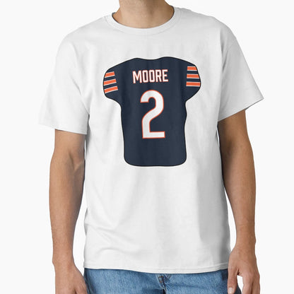 Dj Moore Jersey T-Shirt - Streetwear Style Men Women - T-Shirt, Sweatshirt, Hoodie