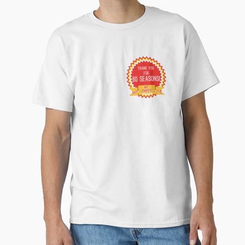 Chiefs 60 Seasons T-Shirt - Casual Everyday Wear Unisex - T-Shirt, Sweatshirt, Hoodie