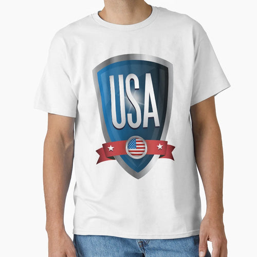 United States America T-Shirt - Graphic Print Unisex - T-Shirt, Sweatshirt, Hoodie