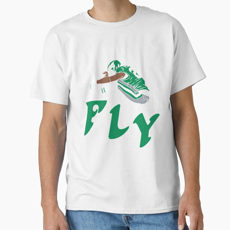 Fly Saquon Philadelphia Football T-Shirt - Minimalist Print for Adults - T-Shirt, Sweatshirt, Hoodie