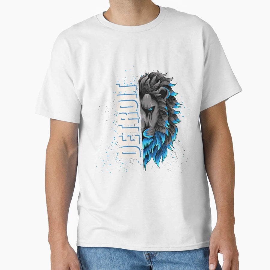 Detroit Lions T-Shirt - Graphic Print for Adults - T-Shirt, Sweatshirt, Hoodie