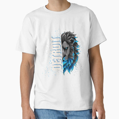 Detroit Lions T-Shirt - Graphic Print for Adults - T-Shirt, Sweatshirt, Hoodie