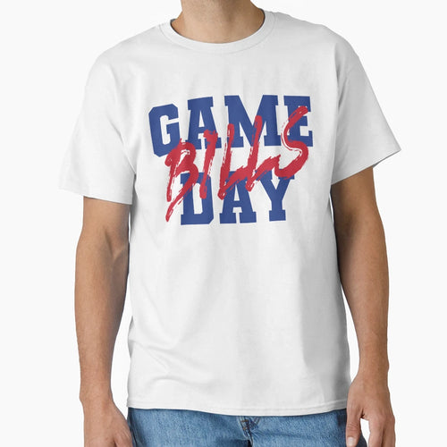 Buffalo Bills Game Day T-Shirt - Novelty Apparel Unisex - T-Shirt, Sweatshirt, Hoodie
