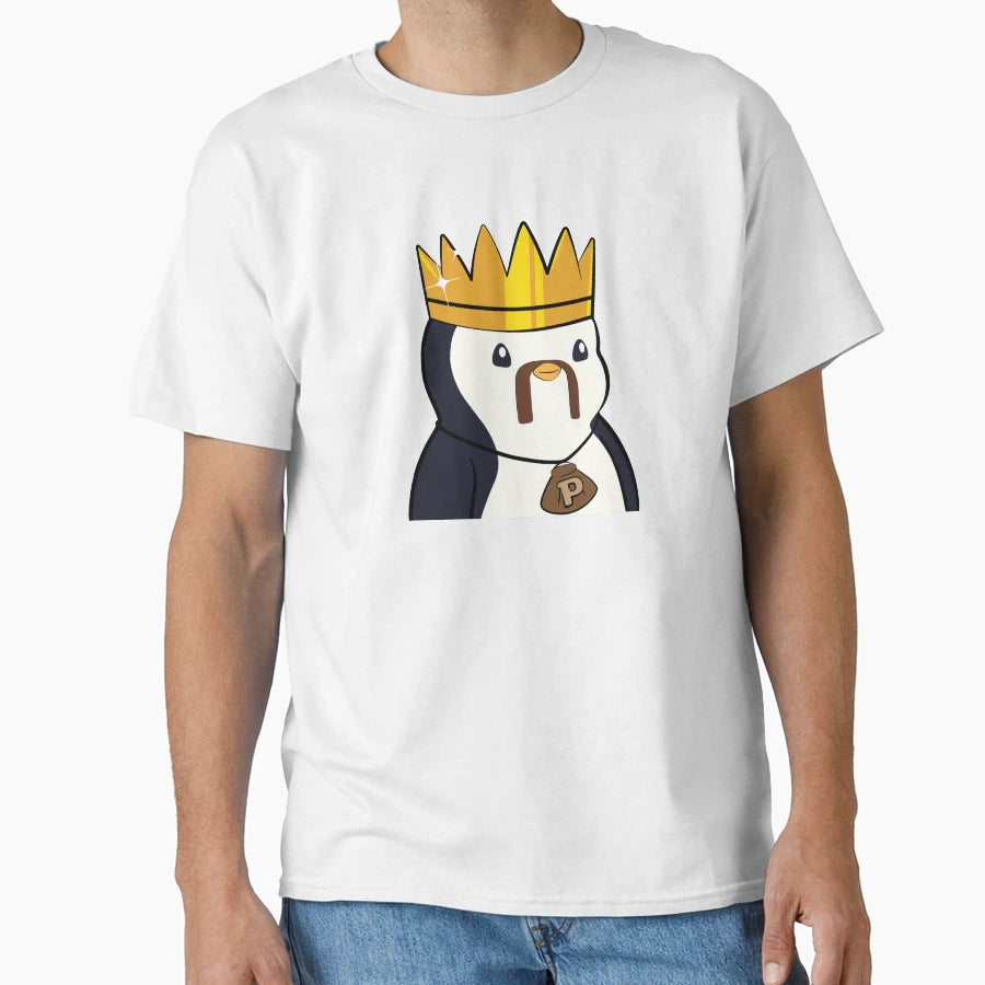Cartoon Pudgy Penguin 8809 Nft T-Shirt - Aesthetic Graphic Men Women - T-Shirt, Sweatshirt, Hoodie