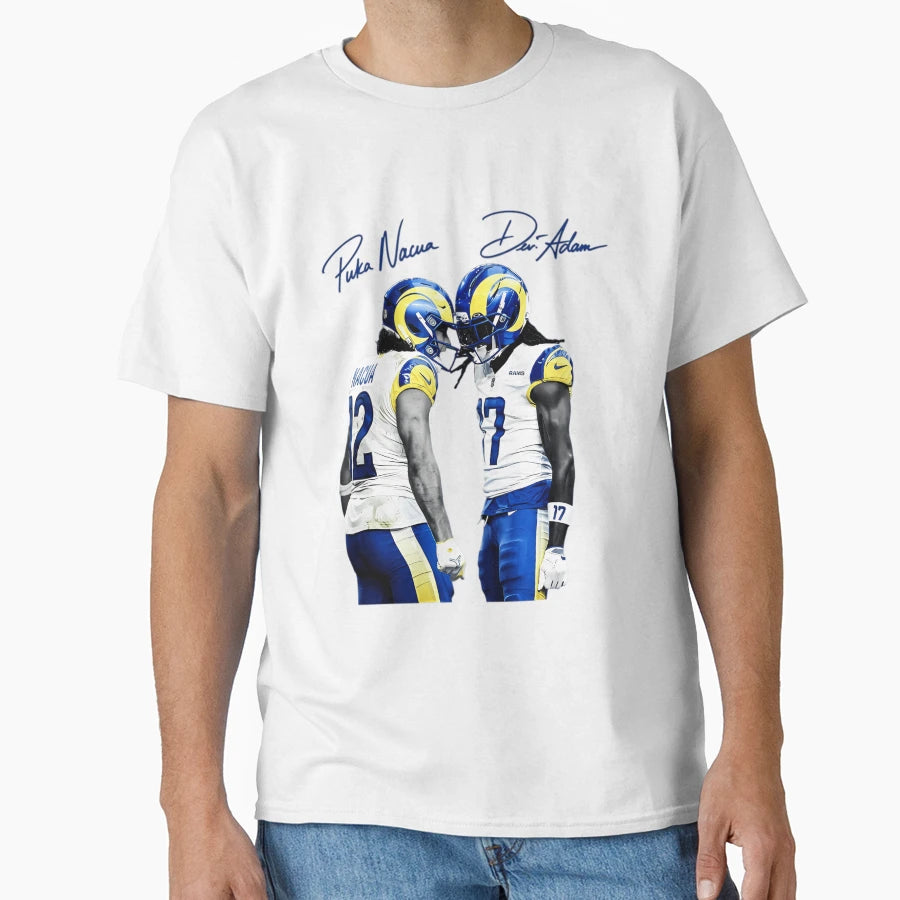 Puka Nacua And DA T-Shirt - Trendy Graphic Unisex - T-Shirt, Sweatshirt, Hoodie