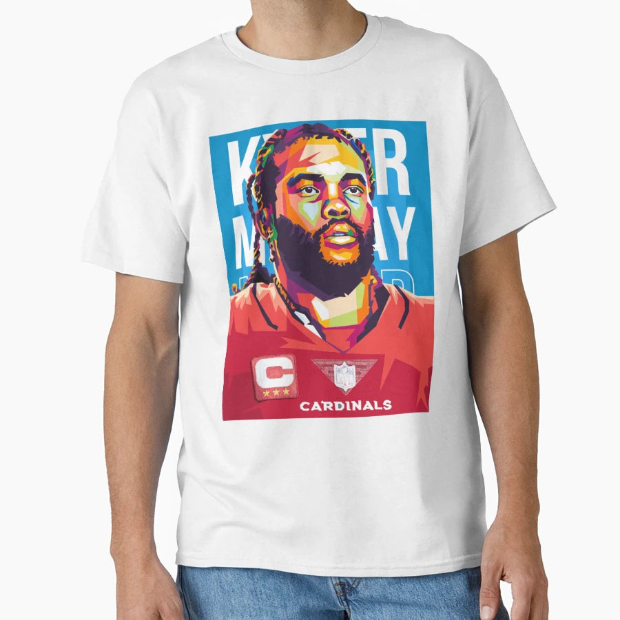 Kyler Murray Cardinals Wpap Portrait T-Shirt - Unique Graphic Unisex - T-Shirt, Sweatshirt, Hoodie