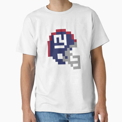 New York Giants Tecmo Super Bowl T-Shirt - Unique Graphic for Adults - T-Shirt, Sweatshirt, Hoodie