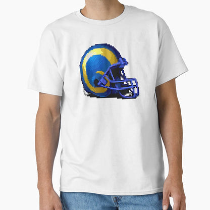 Rams Helmet Sprite T-Shirt - Trendy Graphic Men Women - T-Shirt, Sweatshirt, Hoodie