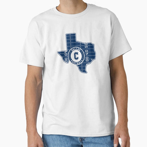 Map Texas State Football T-Shirt - Custom Art Print Men Women - T-Shirt, Sweatshirt, Hoodie