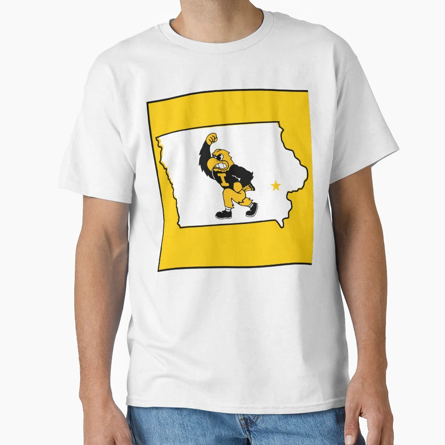 Iowa University T-Shirt - Unique Graphic Men Women - T-Shirt, Sweatshirt, Hoodie