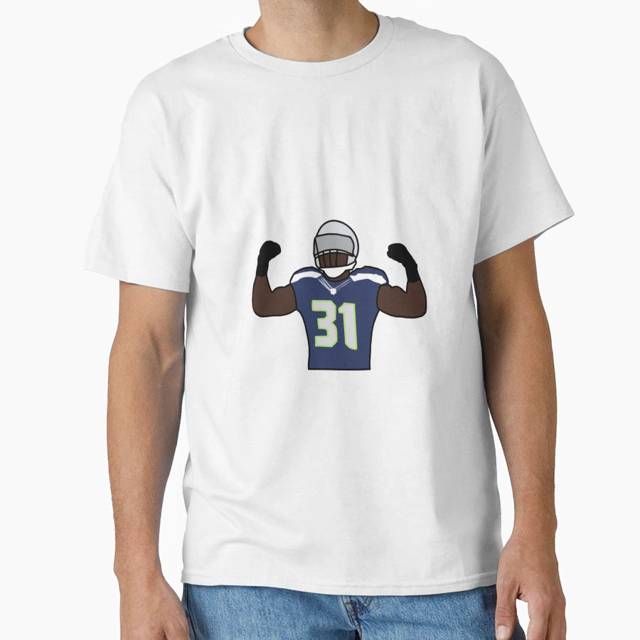 Kam Chancellor T-Shirt - Minimalist Print for Adults - T-Shirt, Sweatshirt, Hoodie