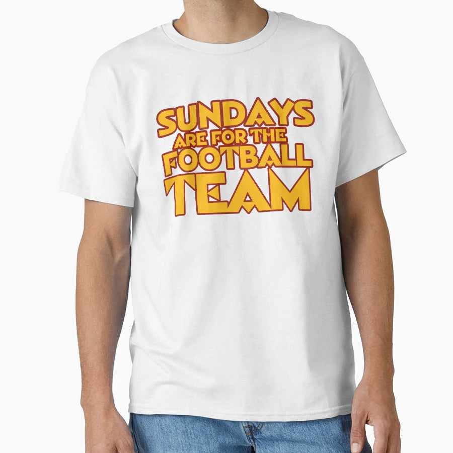 Sundays Are Football Team T-Shirt - Trendy Graphic Men Women - T-Shirt, Sweatshirt, Hoodie