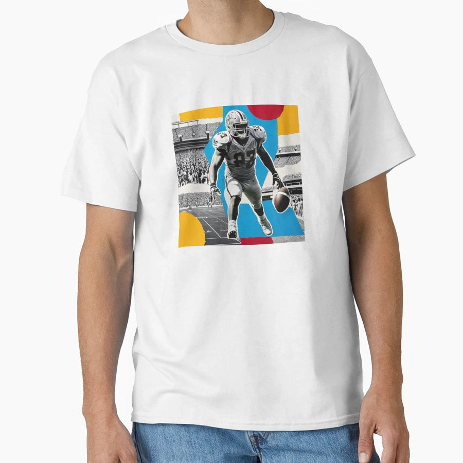American Football T-Shirt - Minimalist Print Men Women - T-Shirt, Sweatshirt, Hoodie