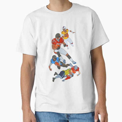 American Football Funny T-Shirt - Aesthetic Graphic Unisex - T-Shirt, Sweatshirt, Hoodie