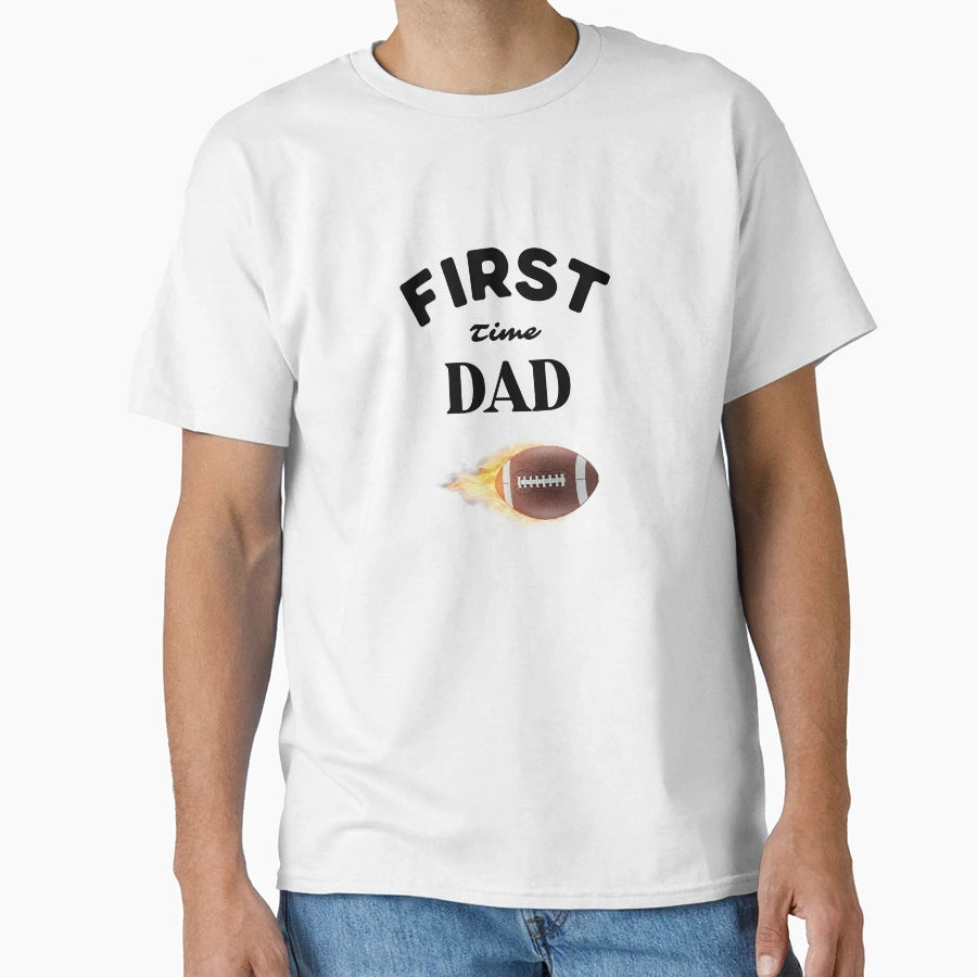 First Time Dad New Dad Gift T-Shirt - Aesthetic Graphic Men Women - T-Shirt, Sweatshirt, Hoodie