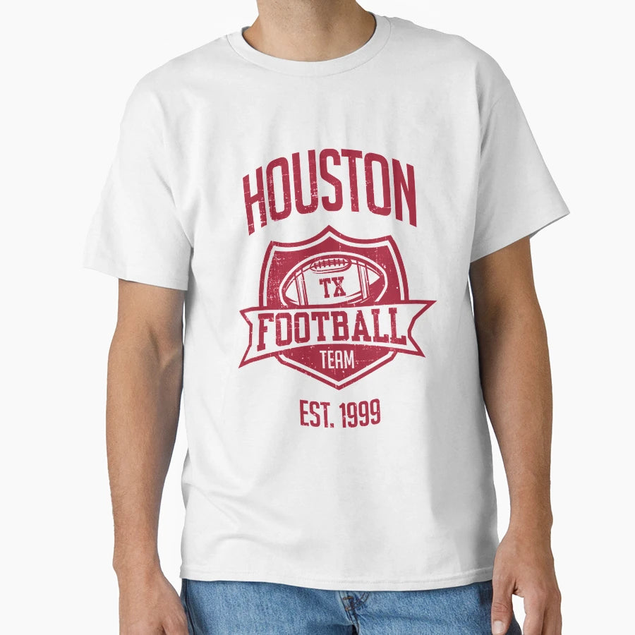 Houston Football Team Inspired Houston T-Shirt - Novelty Apparel Men Women - T-Shirt, Sweatshirt, Hoodie