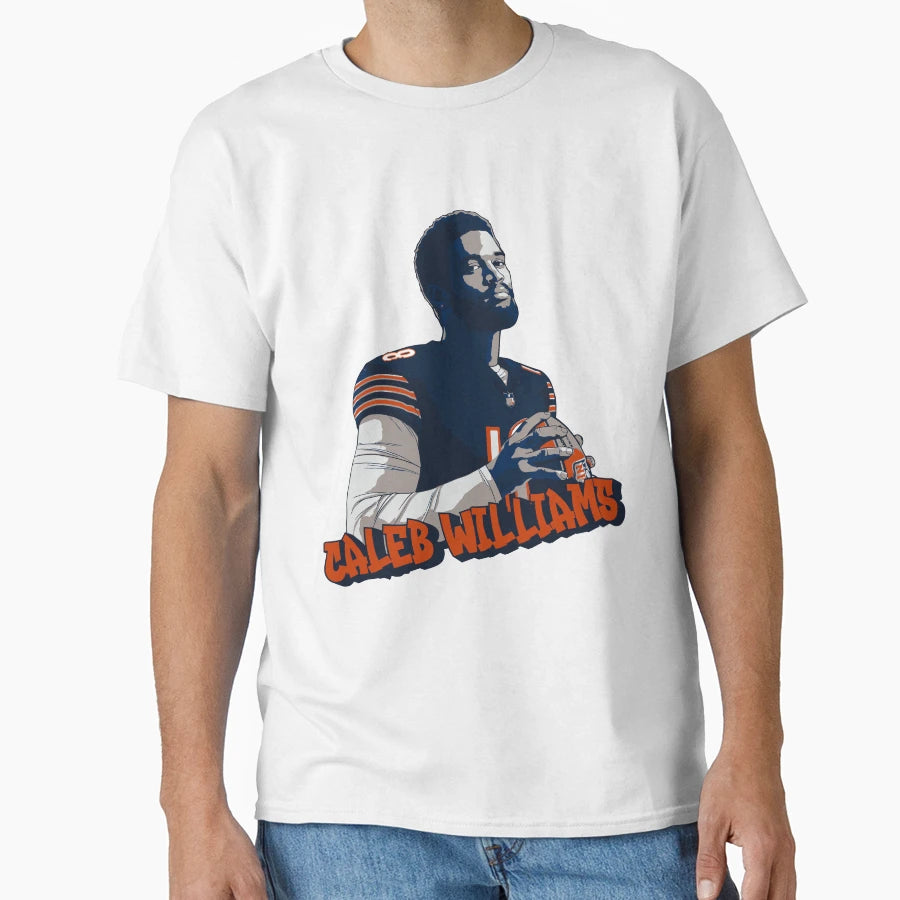 CW Chicago Bears Qb Draft Graffiti Art T-Shirt - Streetwear Style Men Women - T-Shirt, Sweatshirt, Hoodie