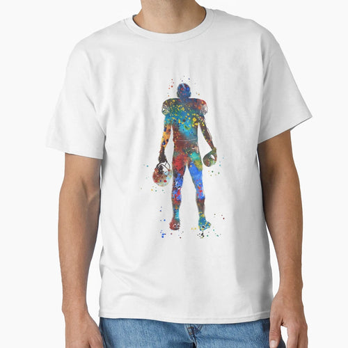American Football Player T-Shirt - Casual Everyday Wear for Adults - T-Shirt, Sweatshirt, Hoodie