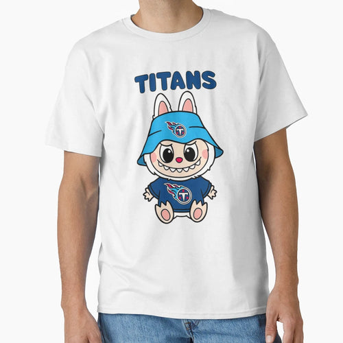 Tennessee Titans Mascot Cartoon Football T-Shirt - Novelty Apparel Unisex - T-Shirt, Sweatshirt, Hoodie