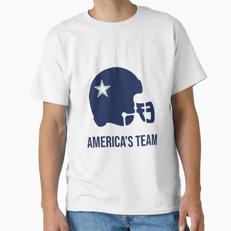 Americas Team Dallas Cowboys T-Shirt - Casual Everyday Wear Men Women - T-Shirt, Sweatshirt, Hoodie